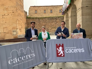 El Ayuntamiento presenta ‘Cáceres, pasión monumental’ como slogan de la Semana Santa cacereña