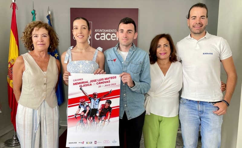 Cáceres recupera la Clásica de Cánovas este sábado 20 de julio, en recuerdo del ciclista cacereño José Luis Mateos