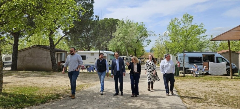 El alcalde de Cáceres destaca el papel del camping municipal como recurso fundamental para el turismo en nuestra ciudad