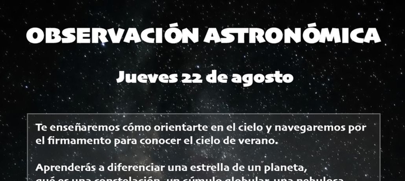 El Ayuntamiento invita a descubrir el universo guiado por expertos de la NASA y de la Agrupación Astronómica de Cáceres