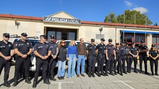 Parte ya hacia Valencia el dispositivo de Policía Local de Cáceres preparado para ayudar en las zonas afectadas por la DANA