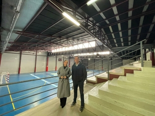 Finalizan las obras de la primera fase de reforma del pabellón ‘Teodoro Casado’