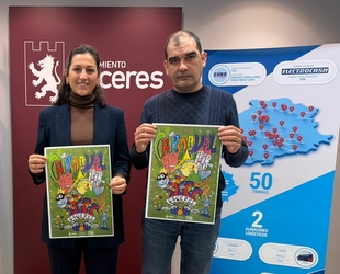 Cáceres se prepara para vivir el colorido, la música y la diversión del Carnaval, que se celebrará del 13 al 15 de febrero