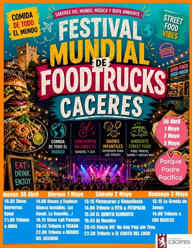 Sabores del mundo se dan cita en el Festival Mundial de Foodtrucks