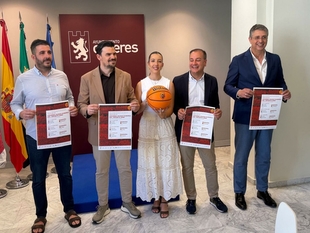 Cáceres reúne a cuatro gigantes del baloncesto europeo Sub16