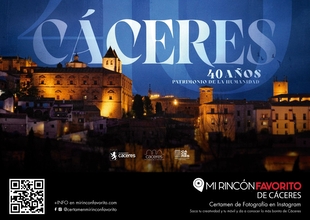 El Ayuntamiento busca el rincón favorito de Cáceres a través de Instagram