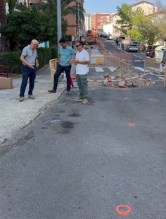 El Ayuntamiento avanza en la accesibilidad de la calle Médico Sorapán con la puesta en marcha de la tercera fase de las obras