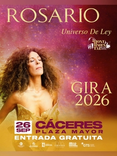 El Ayuntamiento pone el broche final al ‘Monumental Fest’ con el concierto gratuito de Rosario en la Plaza Mayor