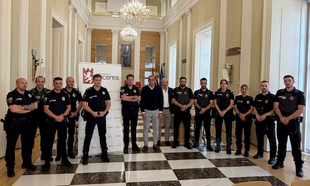 La Policía Local de Cáceres alcanza la mayor cifra de efectivos en doce años, con 155 agentes