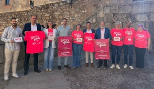 Cáceres volverá a teñirse de rosa para recaudar fondos para la Asociación contra el cáncer de mama
