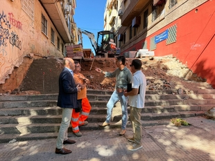 El Ayuntamiento invierte 120.000 euros en saneamiento y accesibilidad en el entorno del Gran Teatro